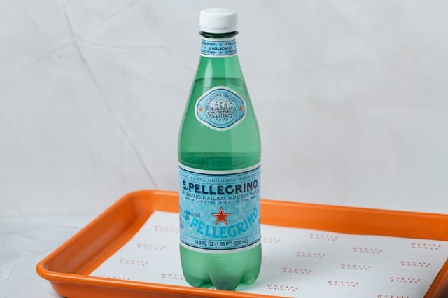 Sparkling Water Bottled.