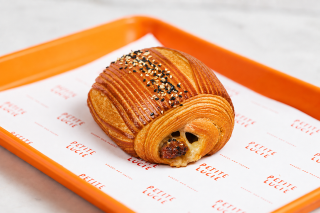 Beef Sausage & White Cheddar Croissant.