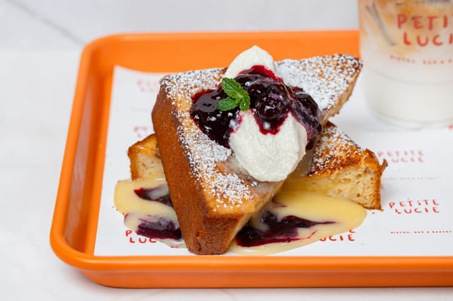 Lemon Blueberry French Toast.