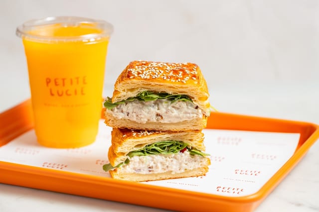 Chicken Salad Croissant.
