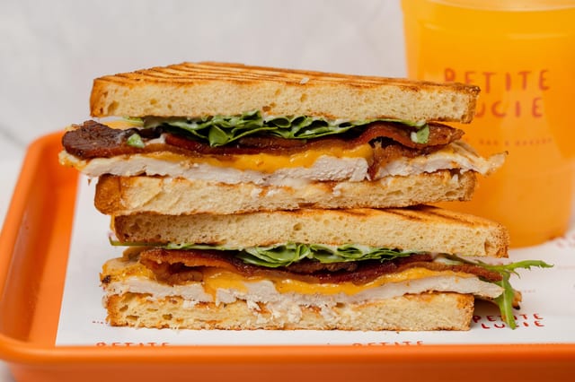 Chicken Club Sandwich.