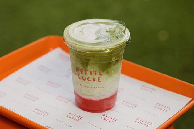 Strawberry Matcha Latte.